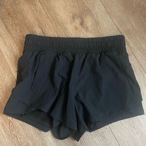 Avia Shorts with Compression Layer, Black